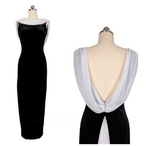 ❤️❤️Vintage Night Way Collection Size 4P Dress Velvety NWT